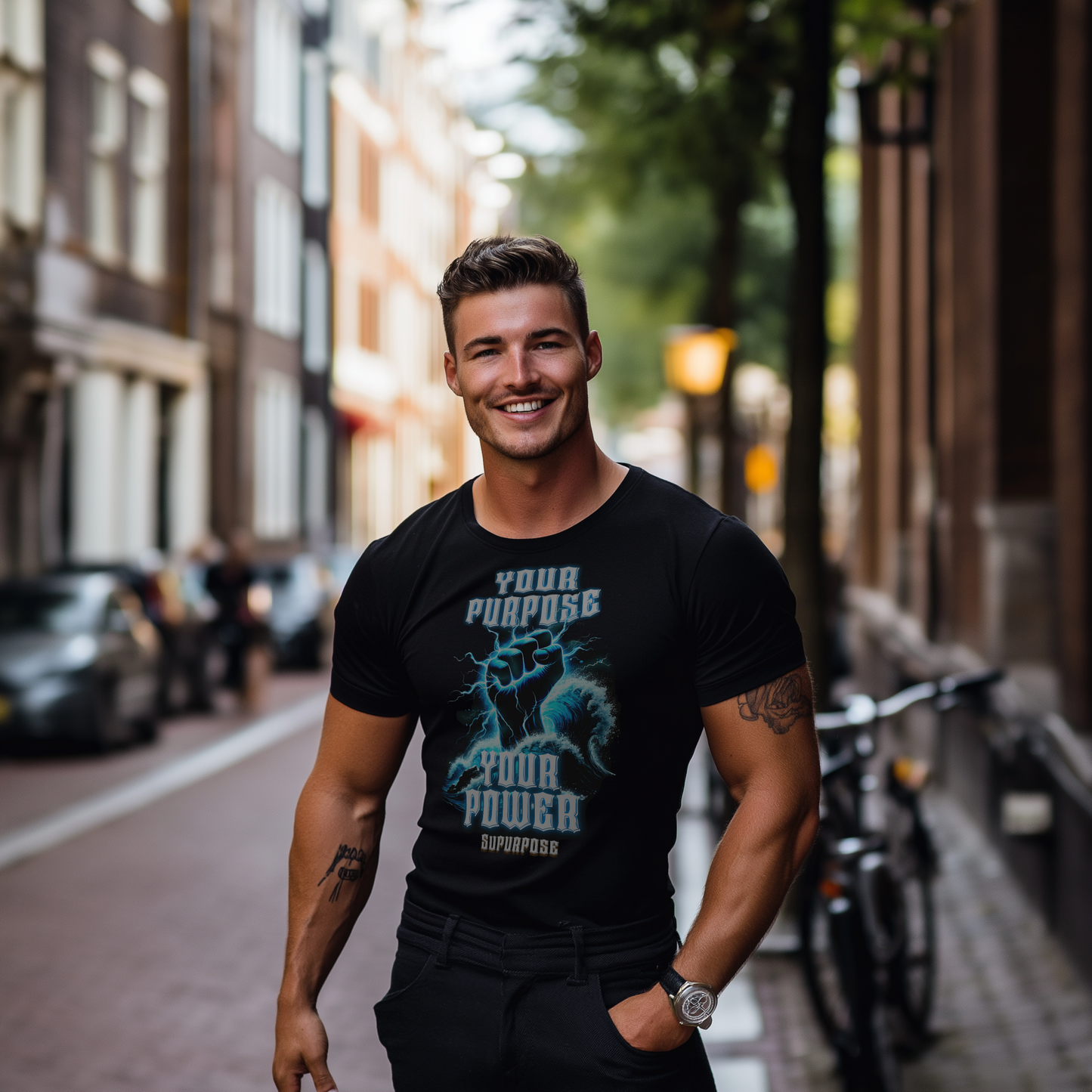 THE FITTED TEE - YOUR PURPOSE, YOUR POWER