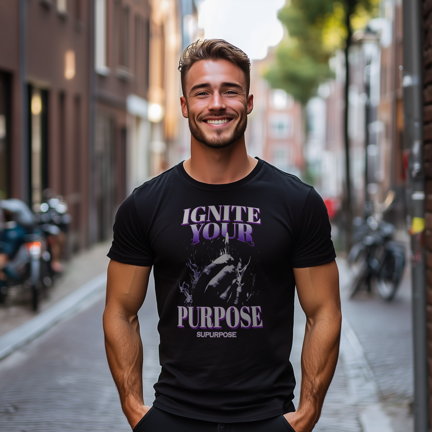 THE FITTED TEE - IGNITE YOUR PURPOSE